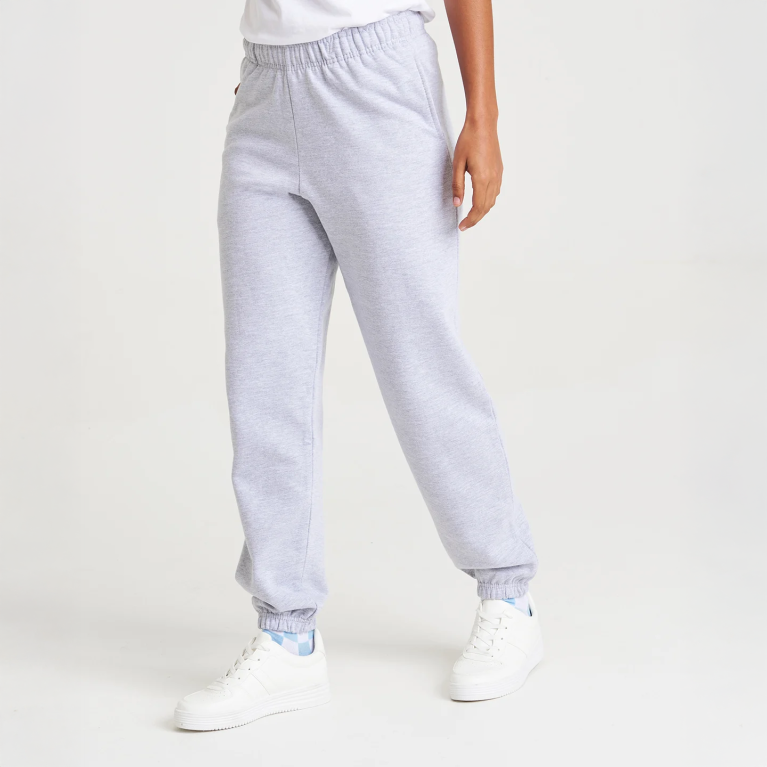 Cuffed Sweatpants - Grey Marl