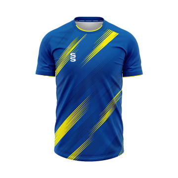 VAPOUR SHIRT-Royal-Yellow