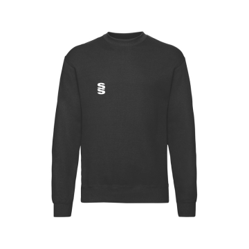 Set in Sleeve Sweatshirt Black