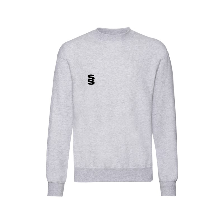 Set in Sleeve Sweatshirt Grey